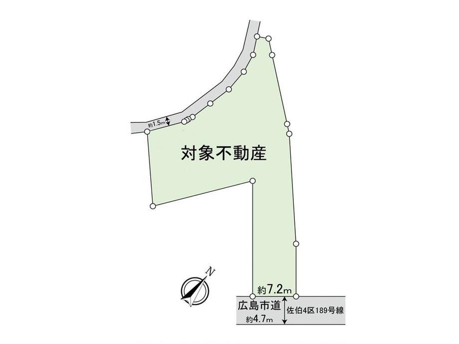 広島県広島市佐伯区五日市駅前２ 五日市駅 土地 物件詳細