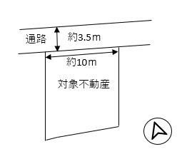 高陽台１（海老津駅）　２５０万円 土地価格250万円、土地面積137.95m<sup>2</sup> 