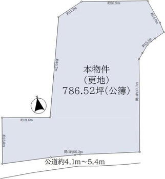 高田　４９８０万円 土地価格4980万円、土地面積2600.08m<sup>2</sup> 