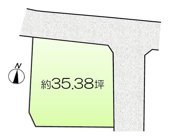 片江２（七隈駅）　２０００万円 土地価格2000万円、土地面積116.97m<sup>2</sup> 