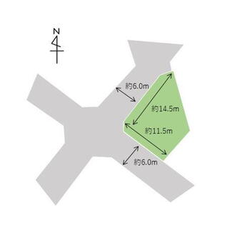 朽網東２（朽網駅）　１０８０万円 土地価格1080万円、土地面積159.9m<sup>2</sup> 