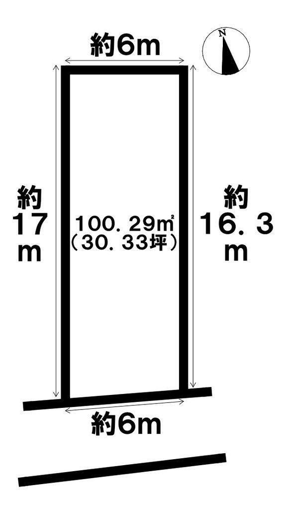 小禄１（奥武山公園駅）　２５９８万円 土地価格2598万円、土地面積100.29m<sup>2</sup> 小中学校徒歩10分圏内・住宅用地・建築条件なし・小禄の更地売土地です！