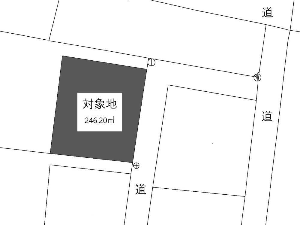 新外町（西鉄柳川駅）　１０９８万円 土地価格1098万円、土地面積246.2m<sup>2</sup> 