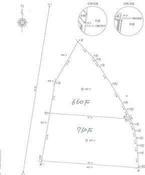 大字歴木（西鉄銀水駅）　６６０万円 土地価格660万円、土地面積258.94m<sup>2</sup> 