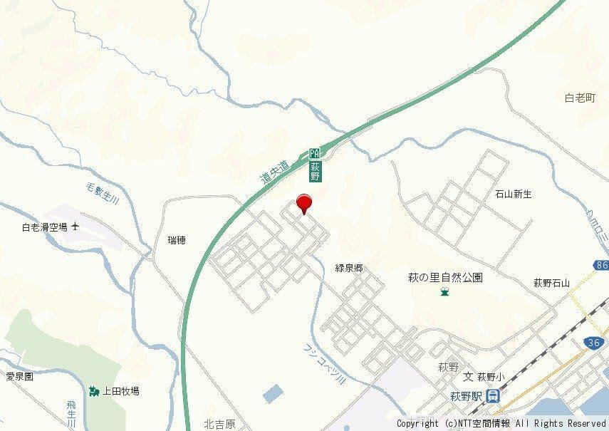 北海道白老郡白老町字萩野 土地