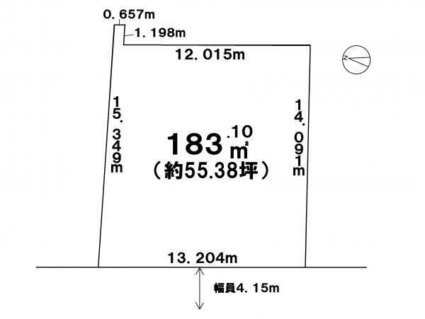 北海道札幌市西区発寒十一条４ 土地