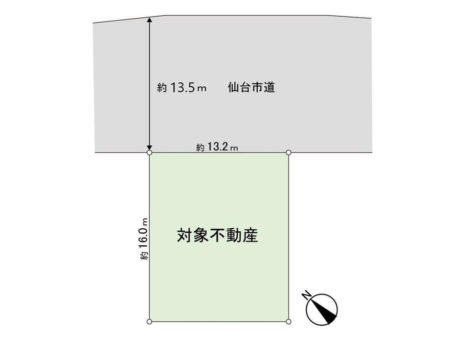 宮城県仙台市青葉区国見ケ丘２ 東北福祉大前駅 土地 物件詳細
