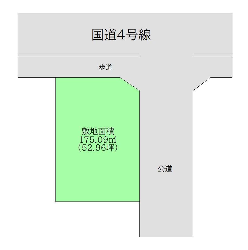 宮城県富谷市とちの木１ 土地