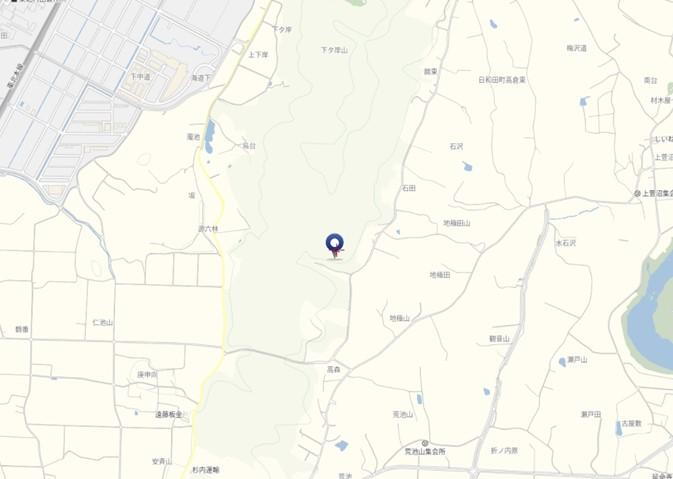 福島県郡山市日和田町高倉字高森 60万円