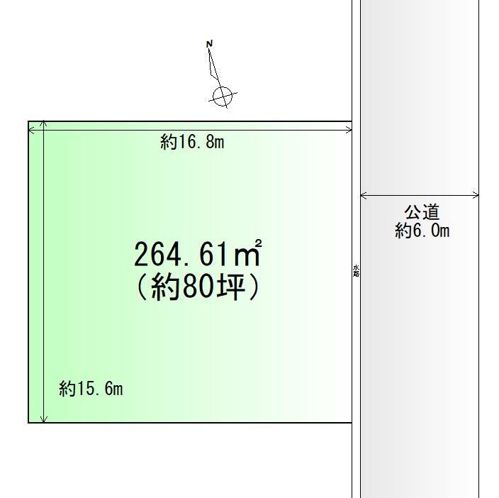 宮城県角田市梶賀字一里壇北 土地