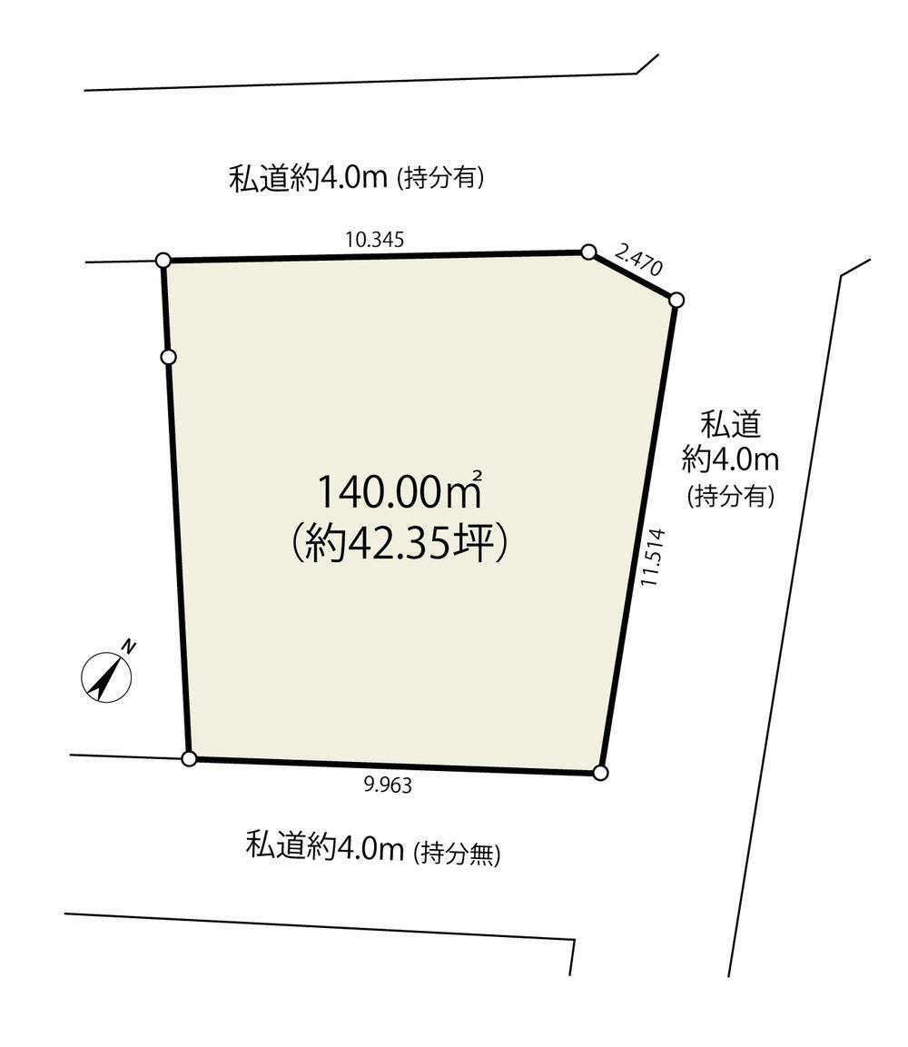 千葉県柏市南逆井４ 土地