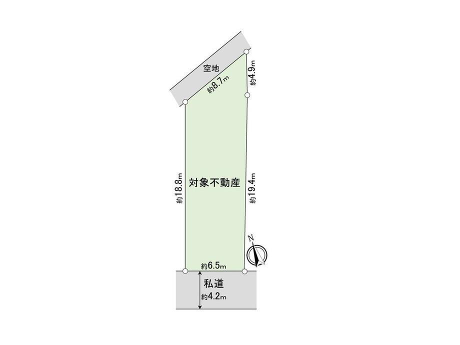 東京都町田市旭町２ 町田駅 土地 物件詳細