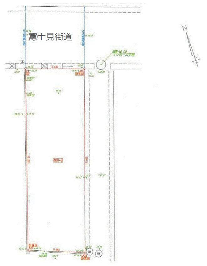 東京都板橋区上板橋３ 土地