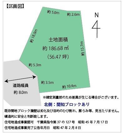 千葉県千葉市中央区生実町 学園前駅 土地 物件詳細