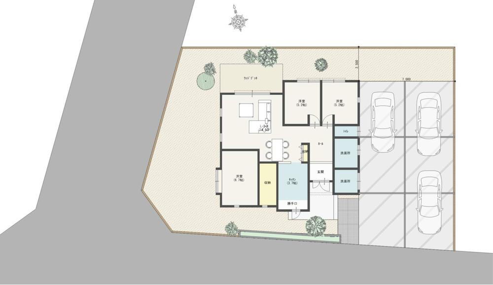 茨城県坂東市鵠戸 土地