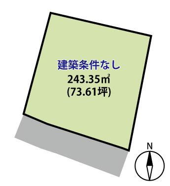 長野県長野市浅川押田 土地