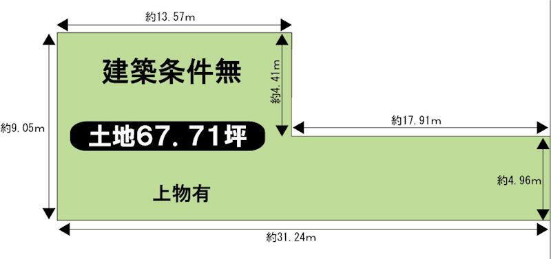 京都府京都市伏見区西大文字町 伏見桃山駅 土地 物件詳細