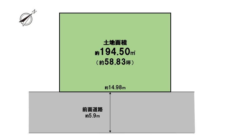 大阪府茨木市北春日丘１ 土地
