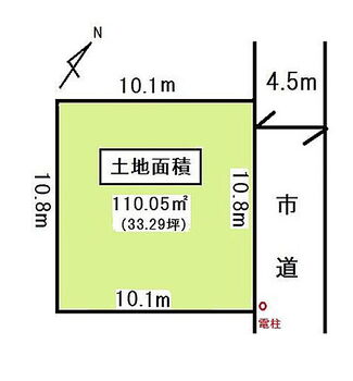 売地　清瀬市下清戸５丁目