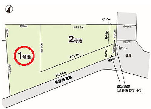 埼玉県所沢市小手指南2丁目 小手指駅 土地 物件詳細