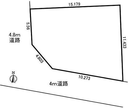 総武本線「日向駅」徒歩９分。南西角地。