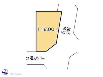 柏市藤心１丁目１０期　土地　全２区画 図面と異なる場合は現況を優先