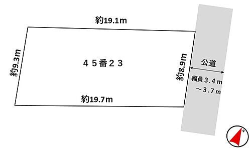 岩手県盛岡市西青山3丁目45-23 土地 物件詳細