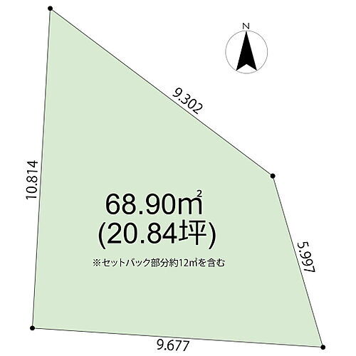東京都足立区本木2丁目 西新井駅 土地 物件詳細