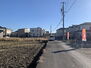 羽島郡笠松町長池　東号地　売土地 前面道路含む現地写真
