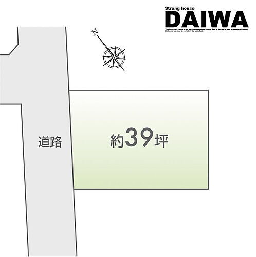 ［　ＤＡＩＷＡ　ＣＩＴＹ　］　ダイワシティ大久保町西島Ｓｏｕｔｈ 区画図