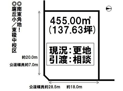 愛知県豊橋市緑ケ丘1丁目 赤岩口駅 土地 物件詳細