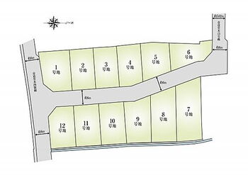ヴェルビレッジ龍野町堂本３期 【分譲地区画図】