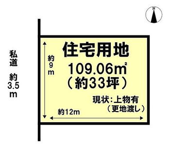 太田　住宅用地　１０９．０６ｍ２