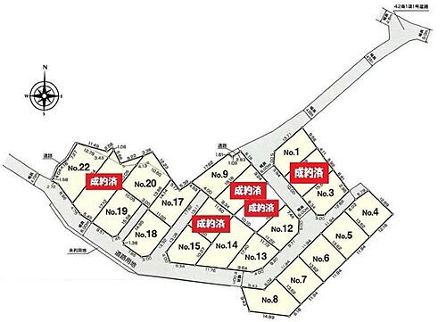 沖縄市松本５丁目１２号地　売土地 区画図