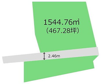 海草郡紀美野町下佐々　土地 土地面積1544.76平米