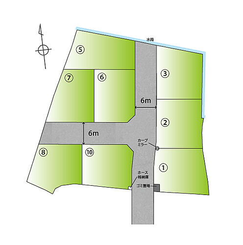 建築条件なし紀の川市打田ＩＩＩ・分譲地・６１１７７