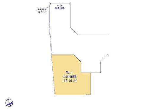 東京都武蔵村山市三ツ藤１丁目 建築条件付土地