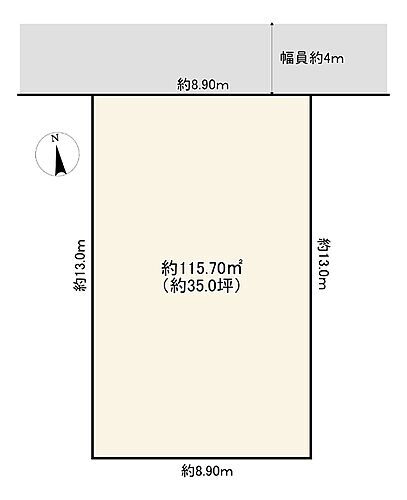 豊中市上津島２丁目土地