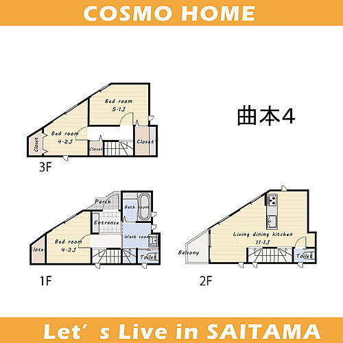 埼玉県さいたま市南区曲本４丁目 建築条件付土地