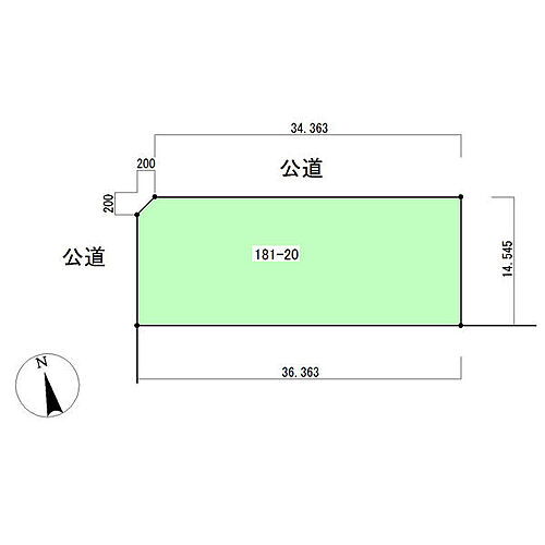 北海道砂川市晴見三条北８丁目 土地