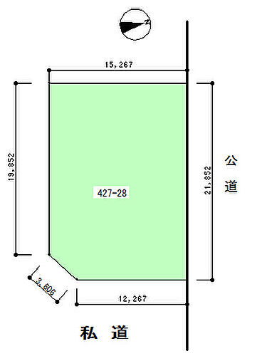 北海道砂川市空知太東三条６丁目 100万円