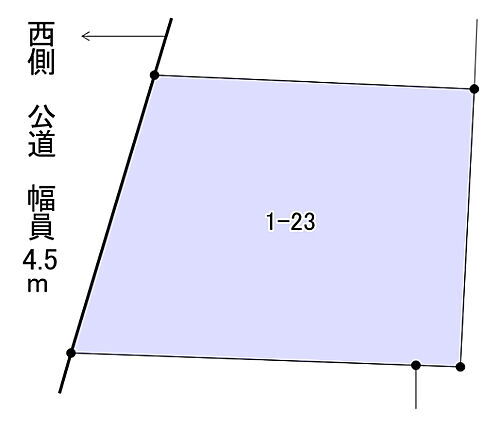 北海道赤平市西文京町５丁目 土地