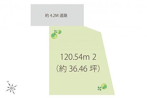 埼玉県志木市柏町１丁目 土地