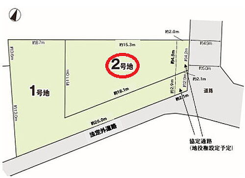 埼玉県所沢市小手指南2丁目 小手指駅 土地 物件詳細