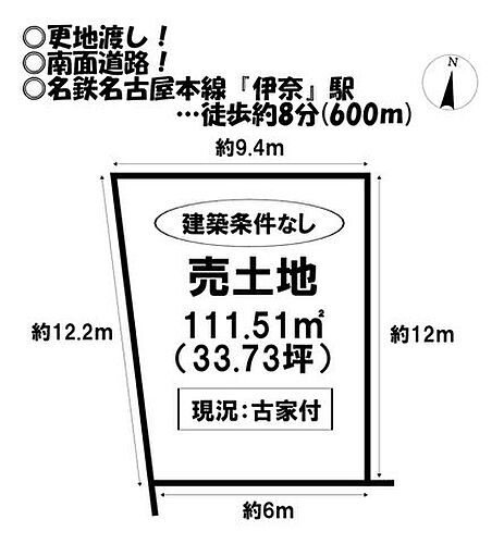 愛知県豊川市伊奈町南山新田 土地