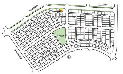 売土地　中之島　みずほ団地　（建築条件なし）