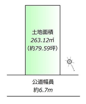 松島町松島字垣ノ内　建築条件なし