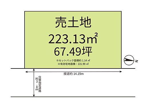 新潟県新潟市江南区西町５丁目 土地
