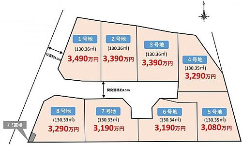 神奈川県相模原市中央区淵野辺本町5丁目 淵野辺駅 土地 物件詳細