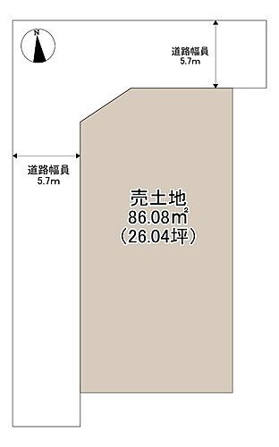 大阪府門真市三ツ島5丁目 門真南駅 土地 物件詳細